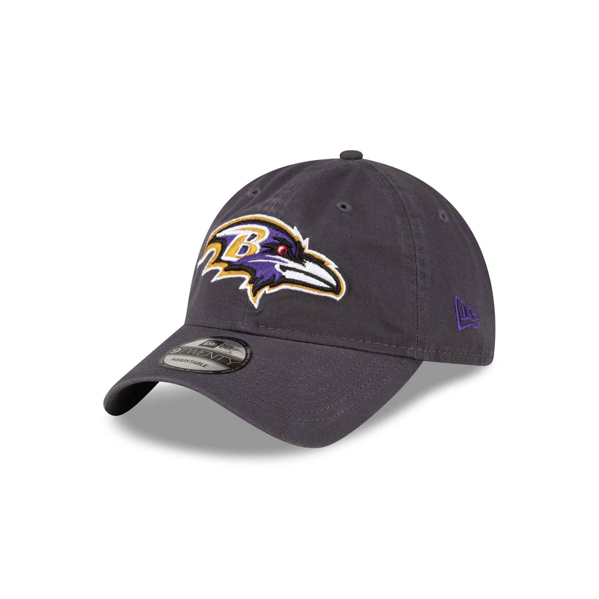 Baltimore Ravens NFL Core Classic Graphite 9TWENTY Adjustable Male Product Image