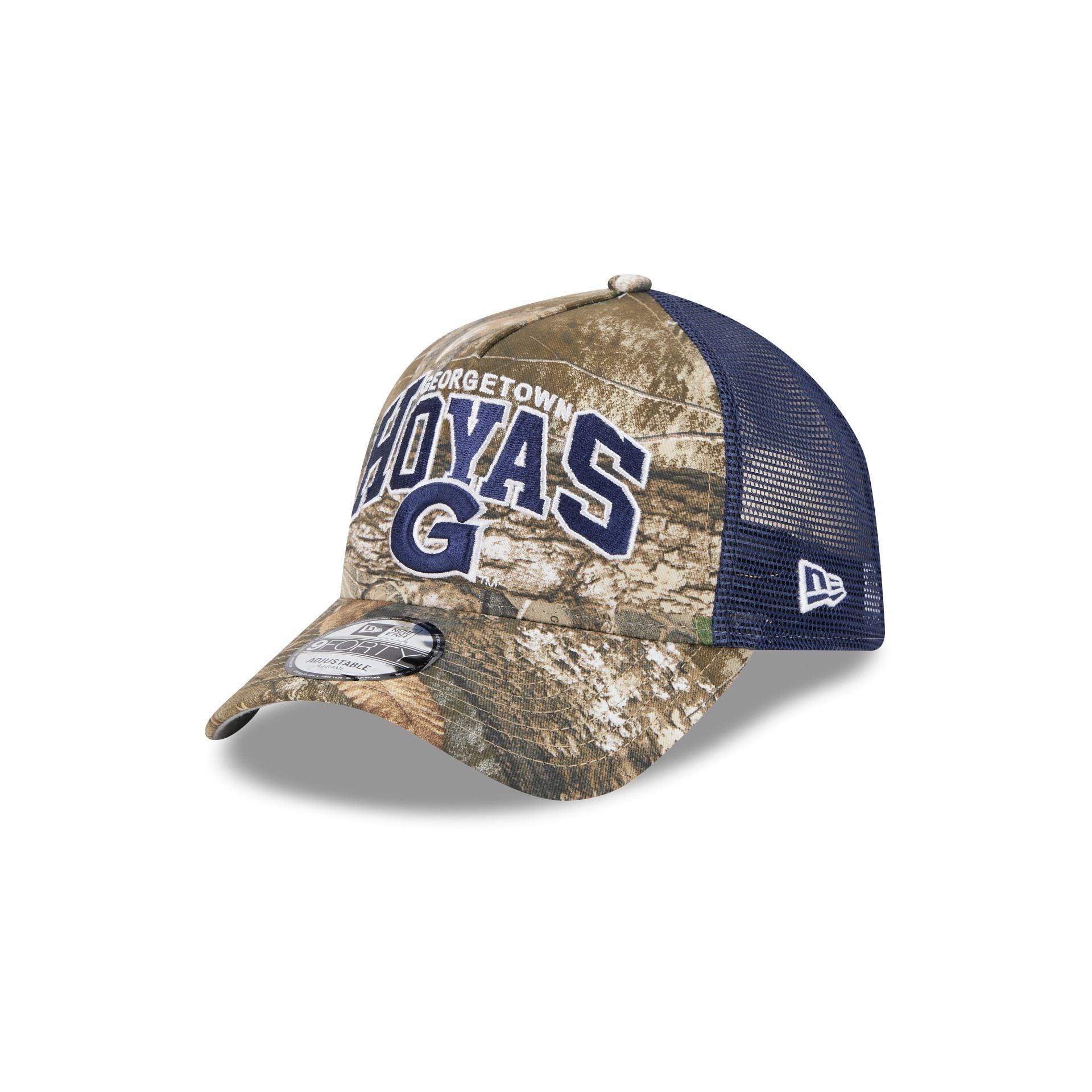 Georgetown Hoyas Active 9FORTY A-Frame Trucker Hat Male Product Image