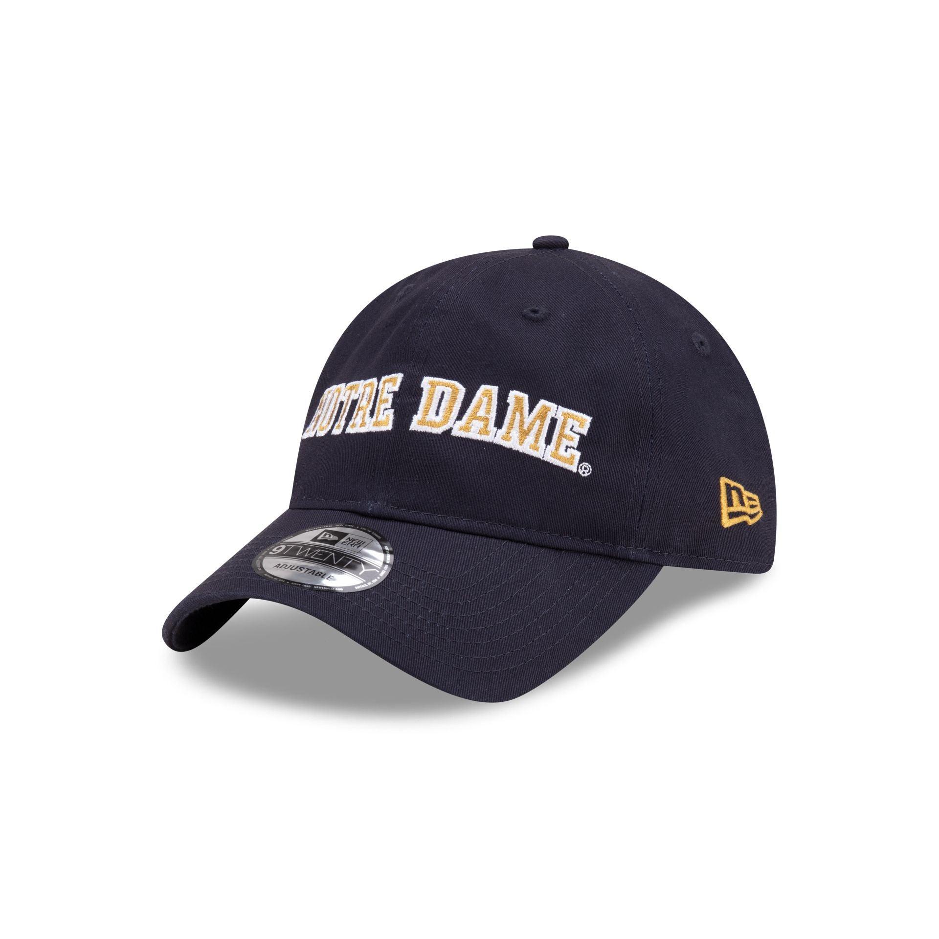 Notre Dame Fighting Irish Wordmark 9TWENTY Adjustable Hat Male Product Image