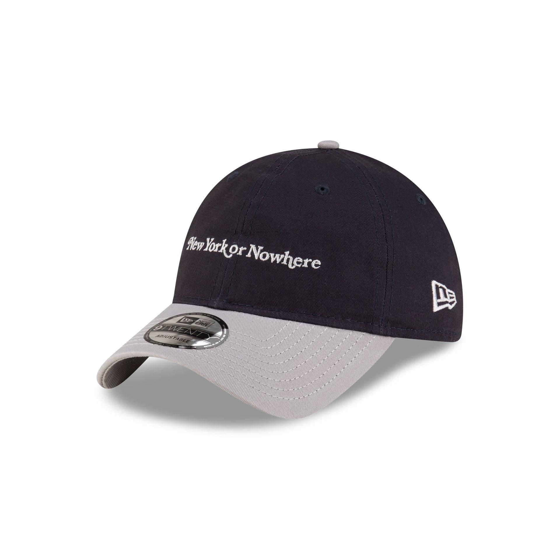 New York or Nowhere x New York Yankees Navy Wordmark 9TWENTY Adjustable Hat Male Product Image