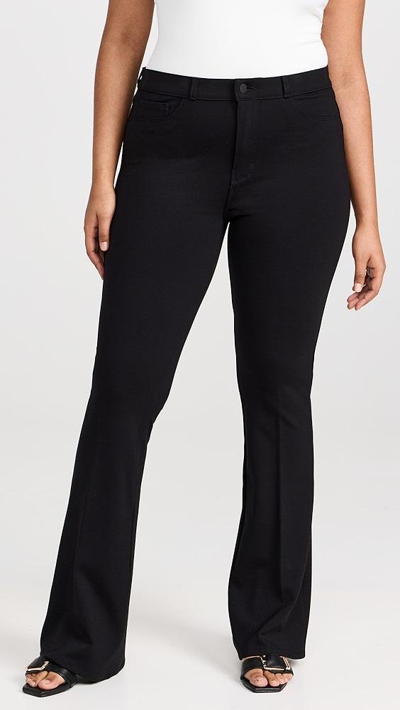 L'AGENCE The Marty High Rise Flare Ponte Pants | Shopbop Product Image