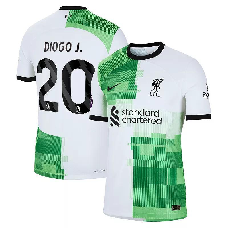 Mens Nike Diogo Jota White Liverpool 2023/24 Away Authentic Player Jersey Product Image