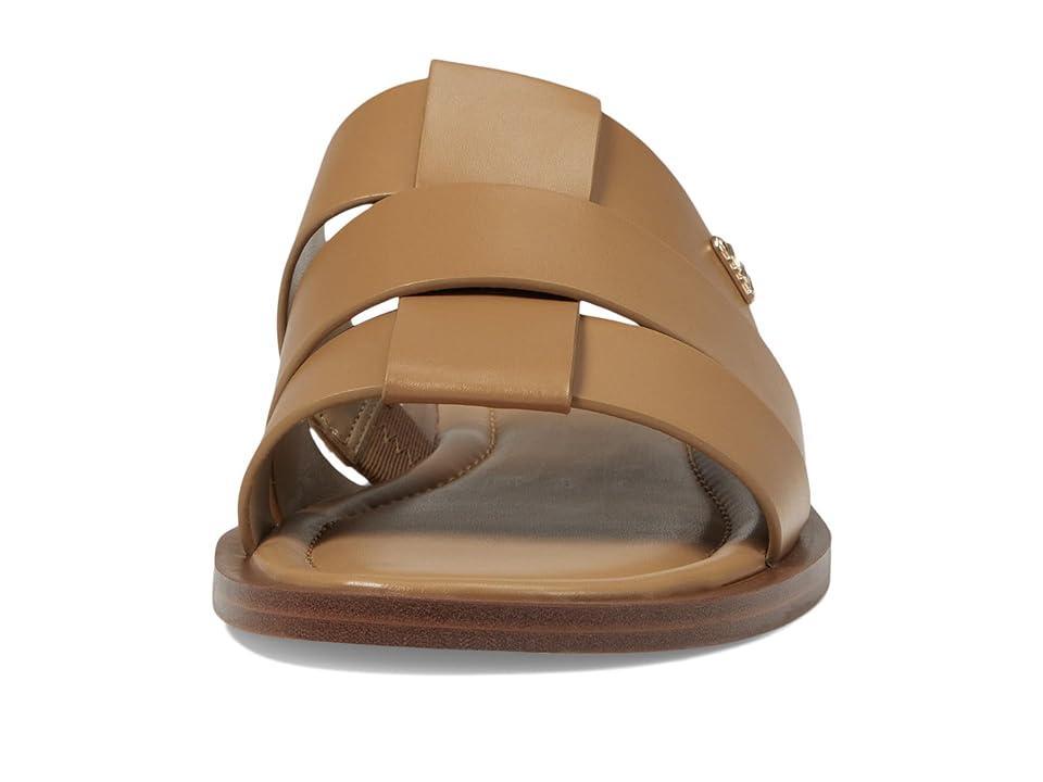 MICHAEL Michael Kors Ryland Flat Slide (Optic ) Women's Sandals Product Image