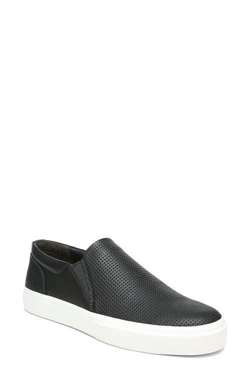 Mens Fletcher Perforated Leather Slip-On Sneakers Product Image