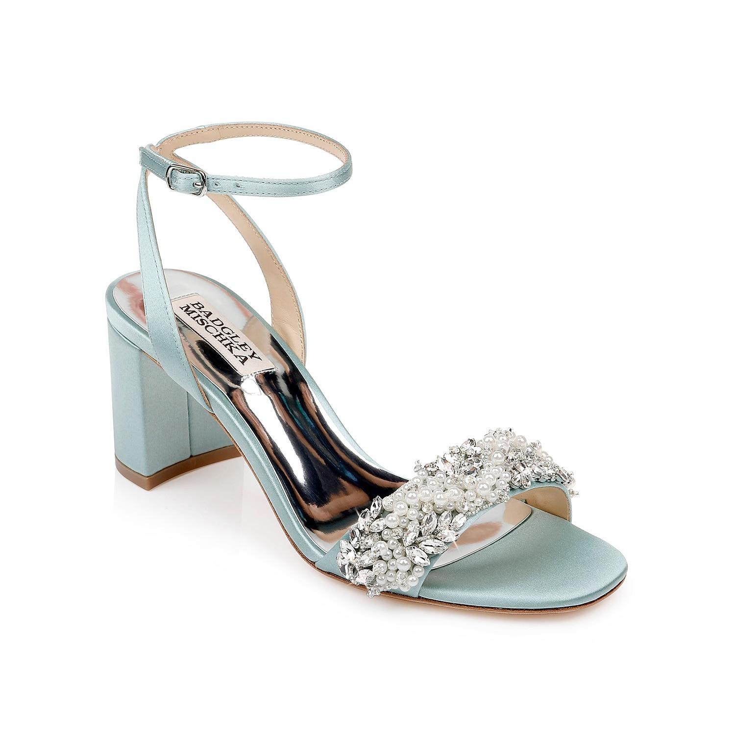 Badgley Mischka Collection Clara Embellished Sandal Product Image