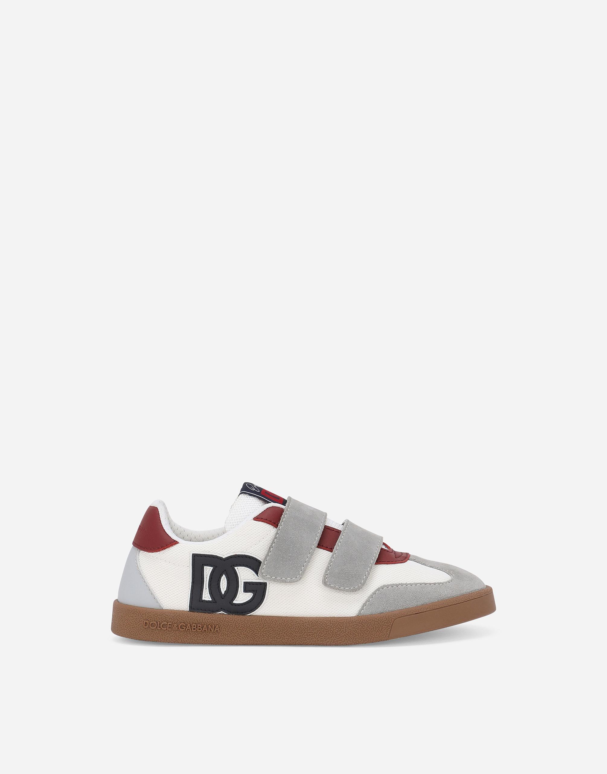 Dg Original Calfskin Low-top Sneakers With Dg Logo In Multicolor Product Image