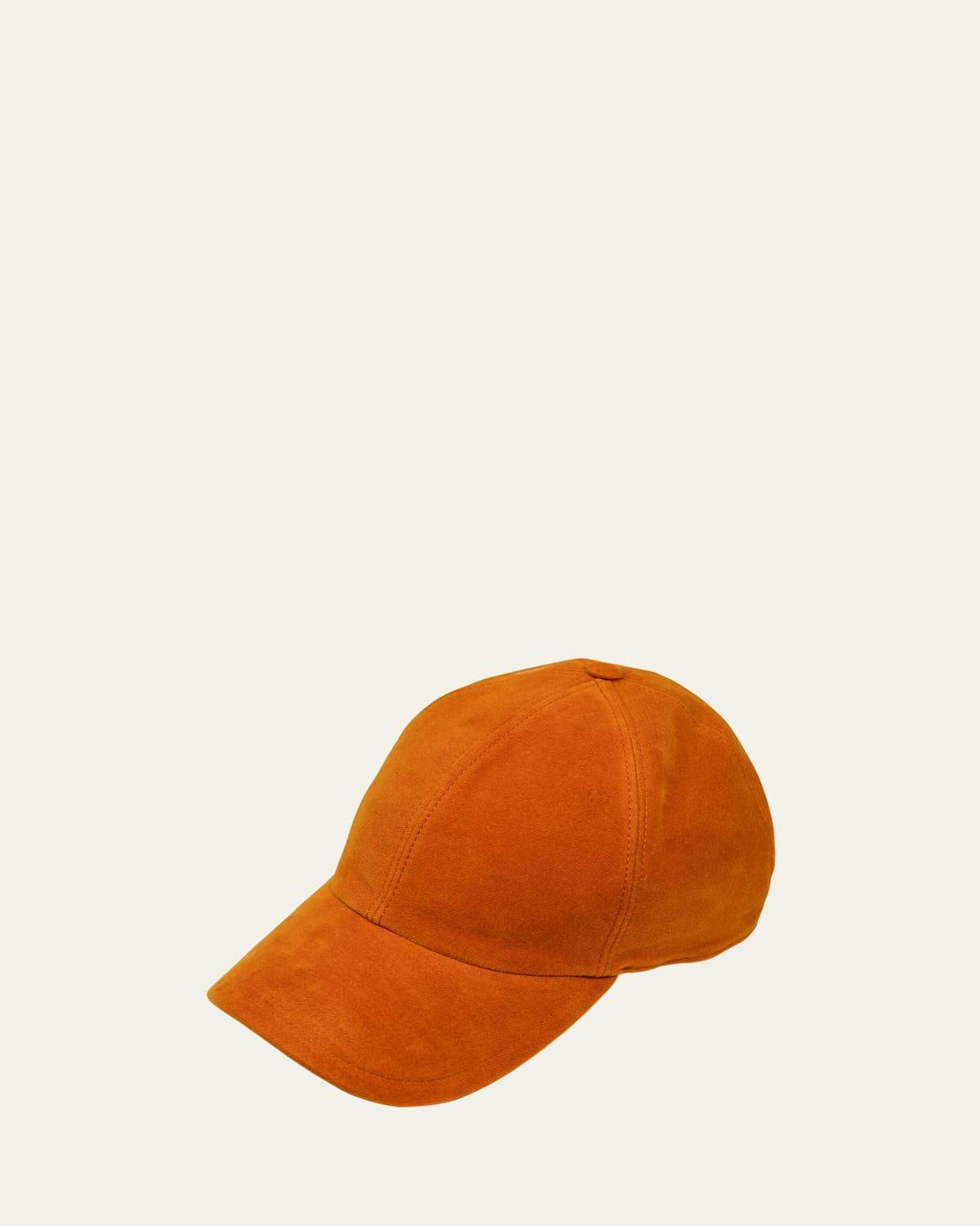 Mens Cotton Moleskin Baseball Cap Product Image