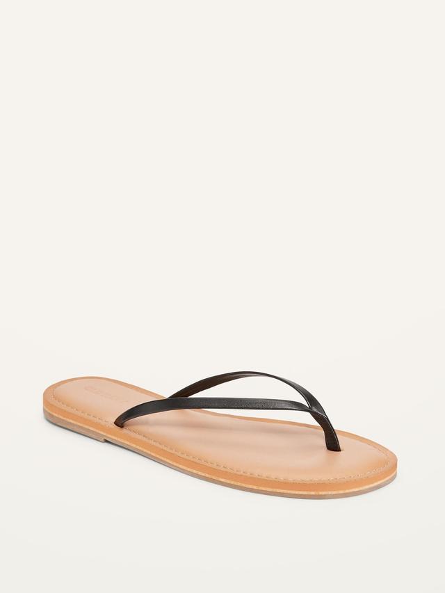 Faux-Leather Capri Sandals Product Image