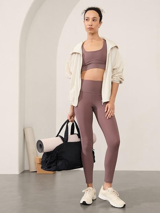 Salutation Stash High Rise Rib Mix Legging Product Image