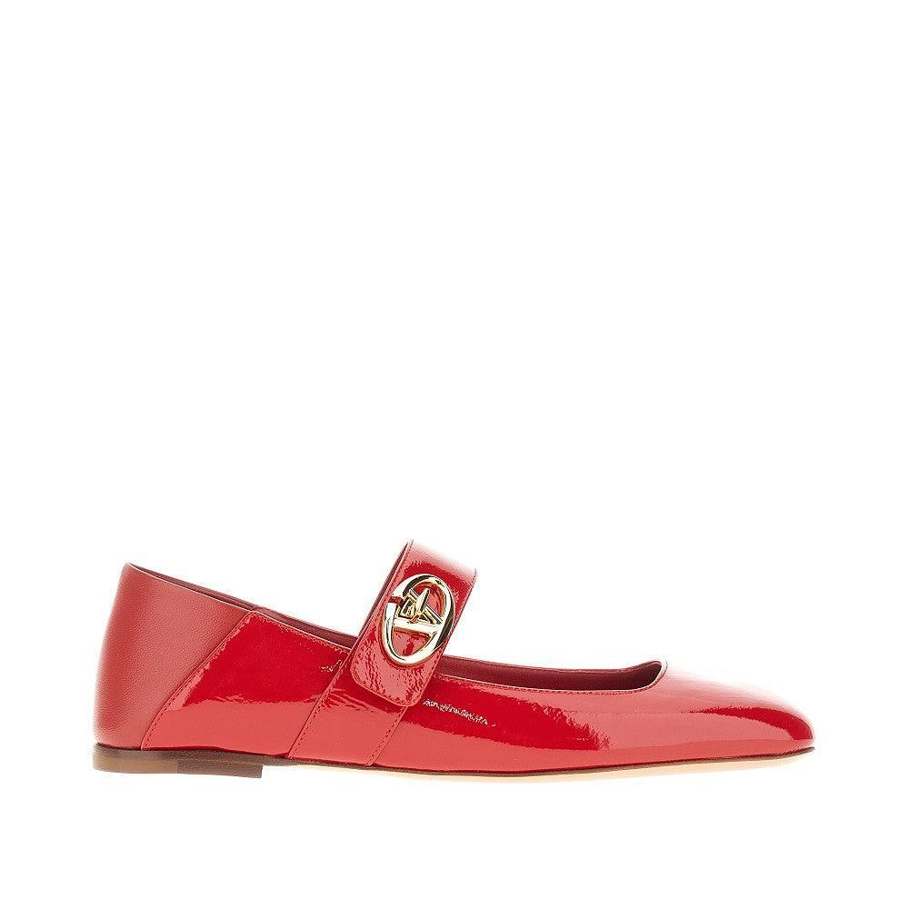 VALENTINO GARAVANI Flats In Red Product Image