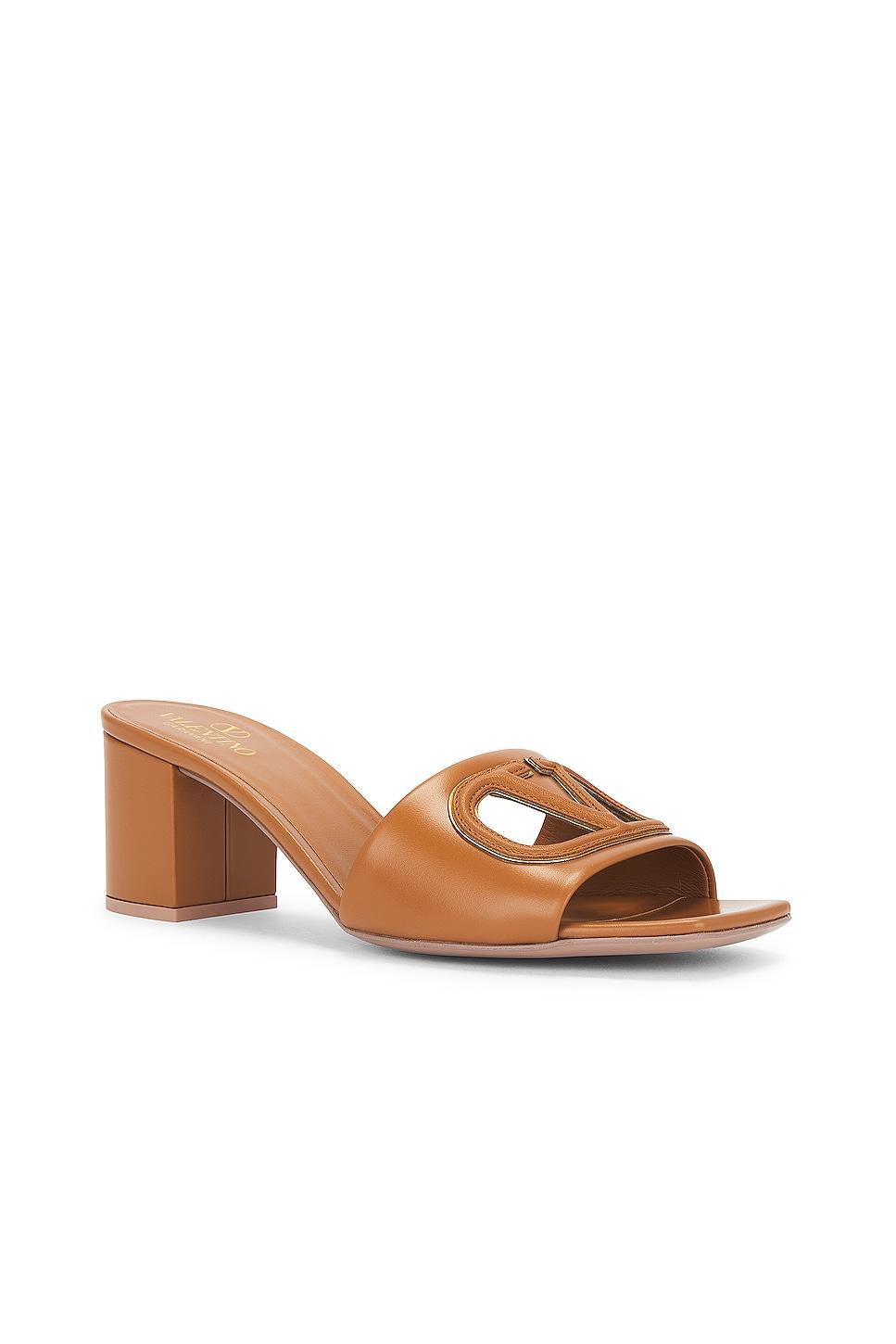 Valentino Garavani VLOGO Cutout Slide Sandal Product Image