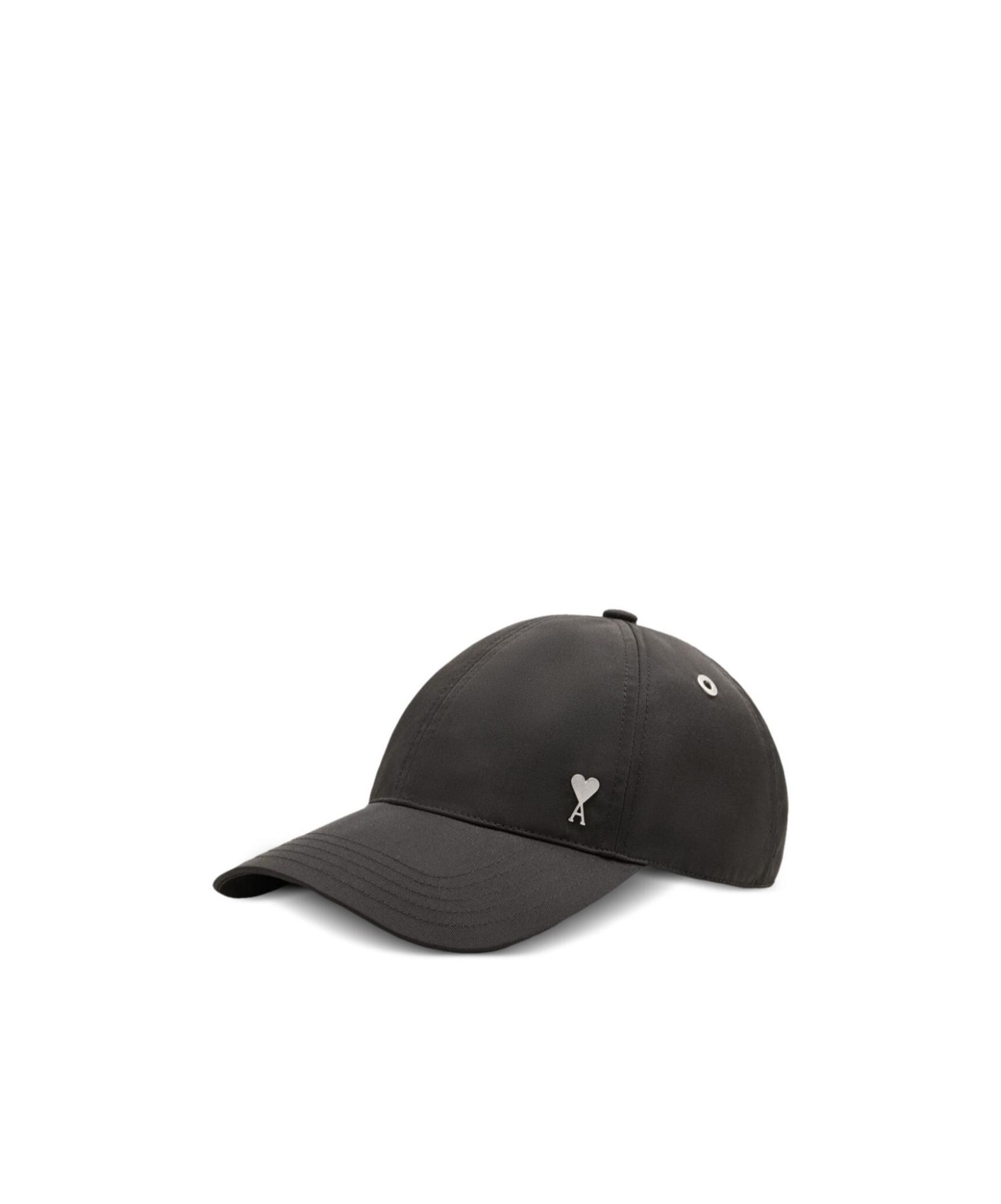 AMI ALEXANDRE MATTIUSSI Ami De Coeur Stud Cap In Black Product Image