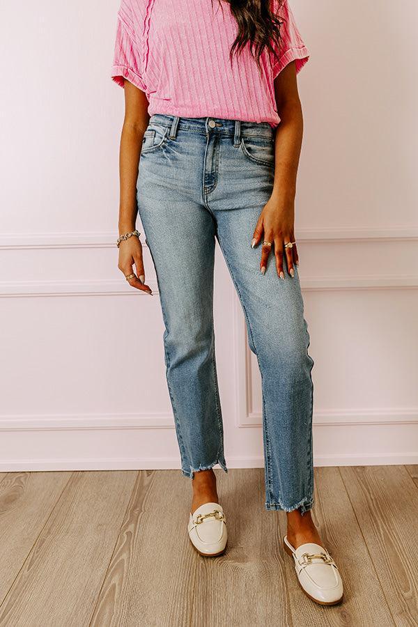 KanCan The Delilah High Waist Straight Leg Jean Product Image