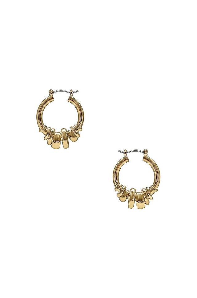 LAURA LOMBARDI Radda Earrings in Metallic Gold Product Image