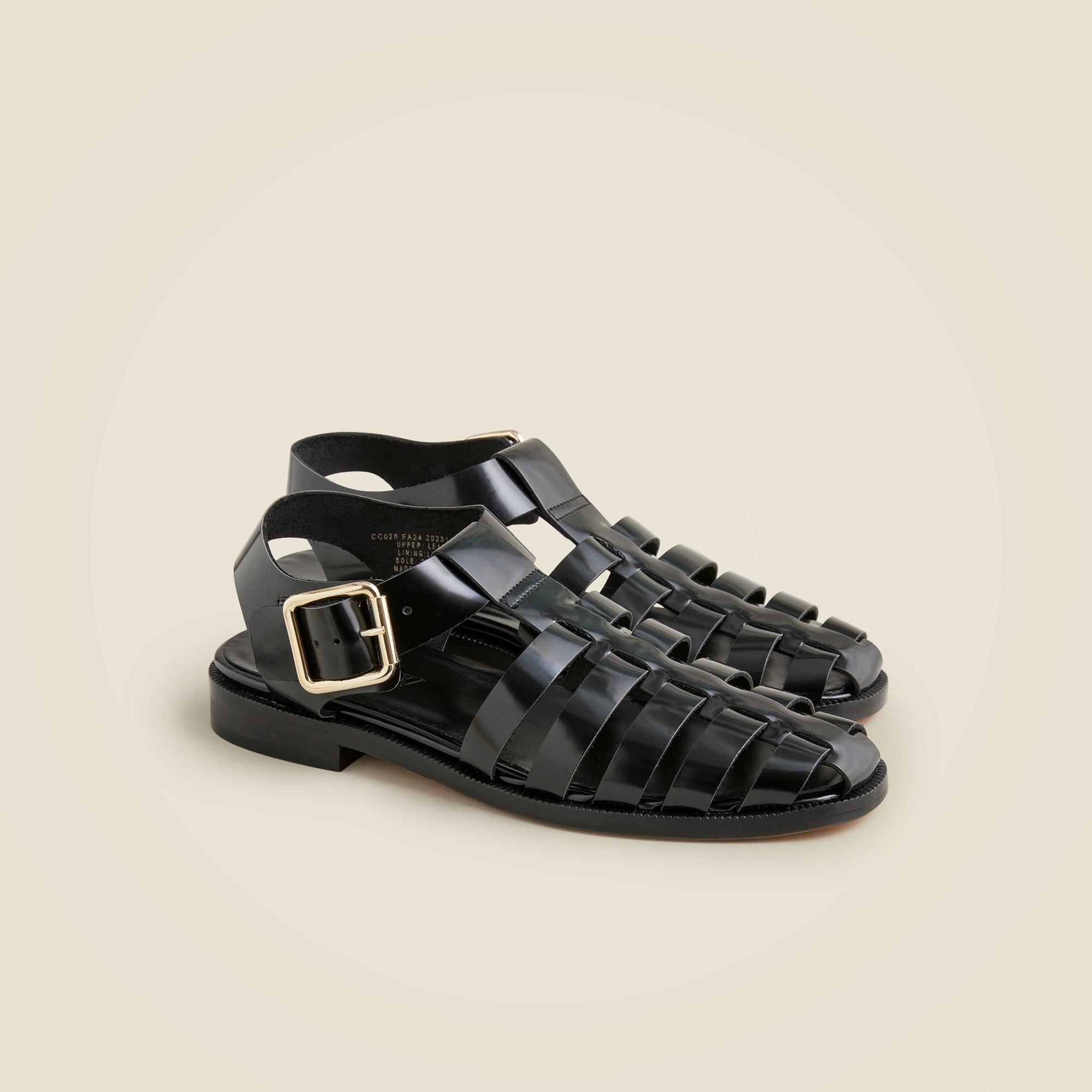 Winona fisherman sandals in Italian leather Product Image