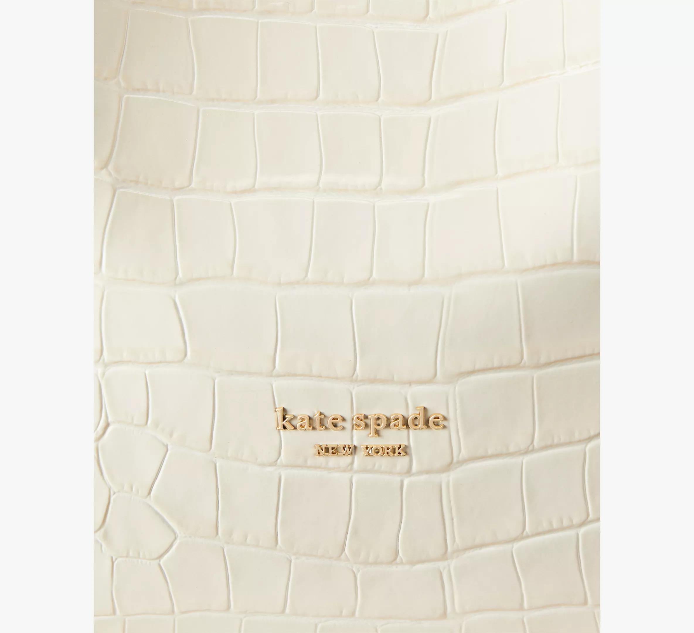 Knott Croc-embossed Medium Crossbody Tote Product Image