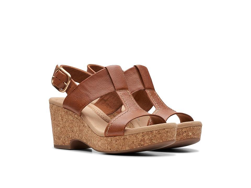 Clarks Giselle Style Leather) Women's Sandals Product Image