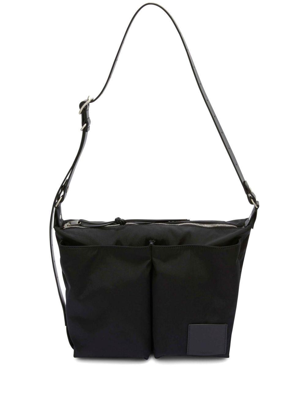 JIL SANDER Pilot Crossbody Messenger Bag In Schwarz Product Image