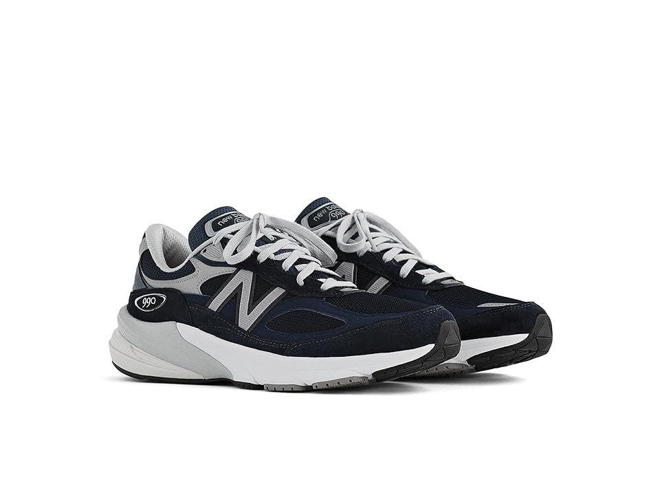 New Balance Classics Made in USA 990v6 (Navy/Navy) Women's Shoes Product Image