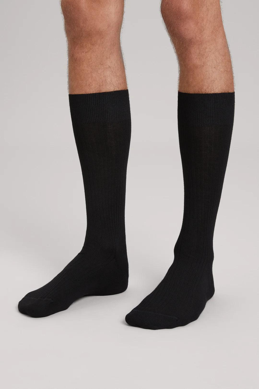 The Ribbed Cotton Sock 3-Pack Product Image