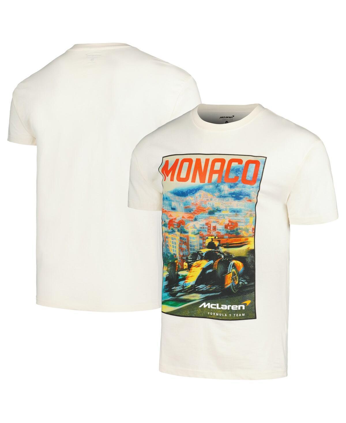 Outerstuff Mens Natural McLaren F1 Team 2024 Monaco Grand Prix the Streets of Monaco T-Shirt Product Image