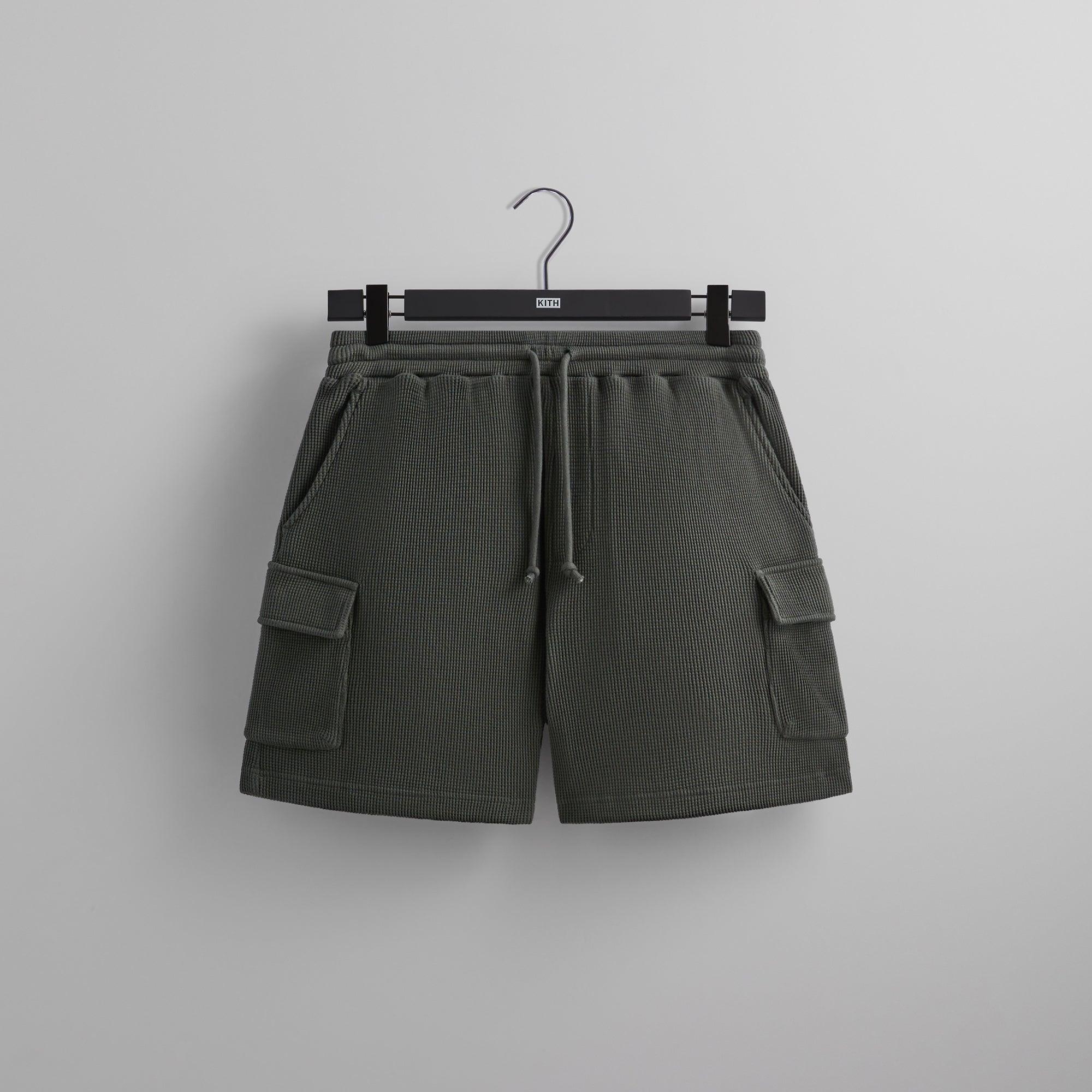 Kith Micro Waffle Fairfax Cargo Shorts - Machine Male Product Image