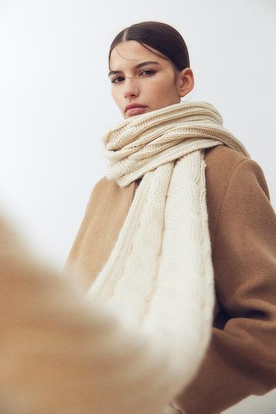 Cable-Knit Scarf product image