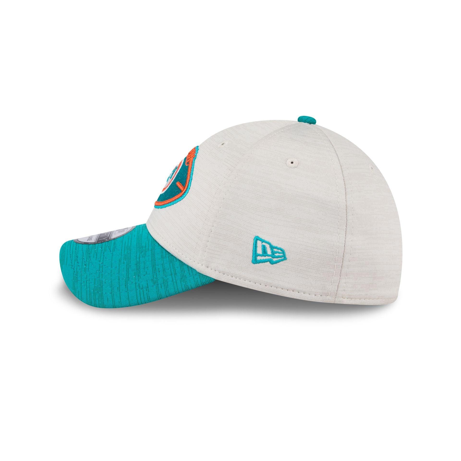 Miami Dolphins 2024 Historic Sideline 39THIRTY Stretch Fit Hat Male Product Image