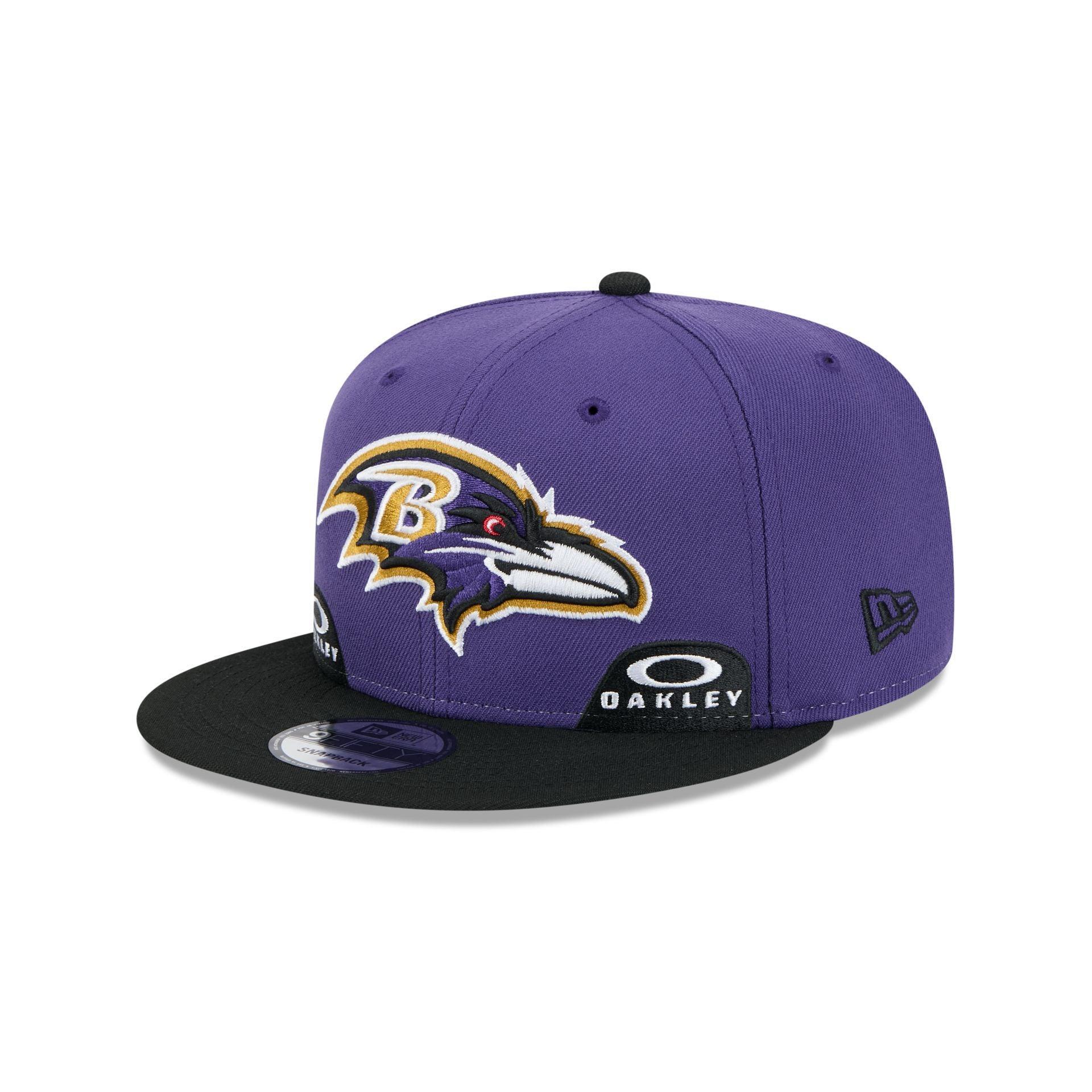 Oakley x Baltimore Ravens 9FIFTY Snapback Hat Male Product Image