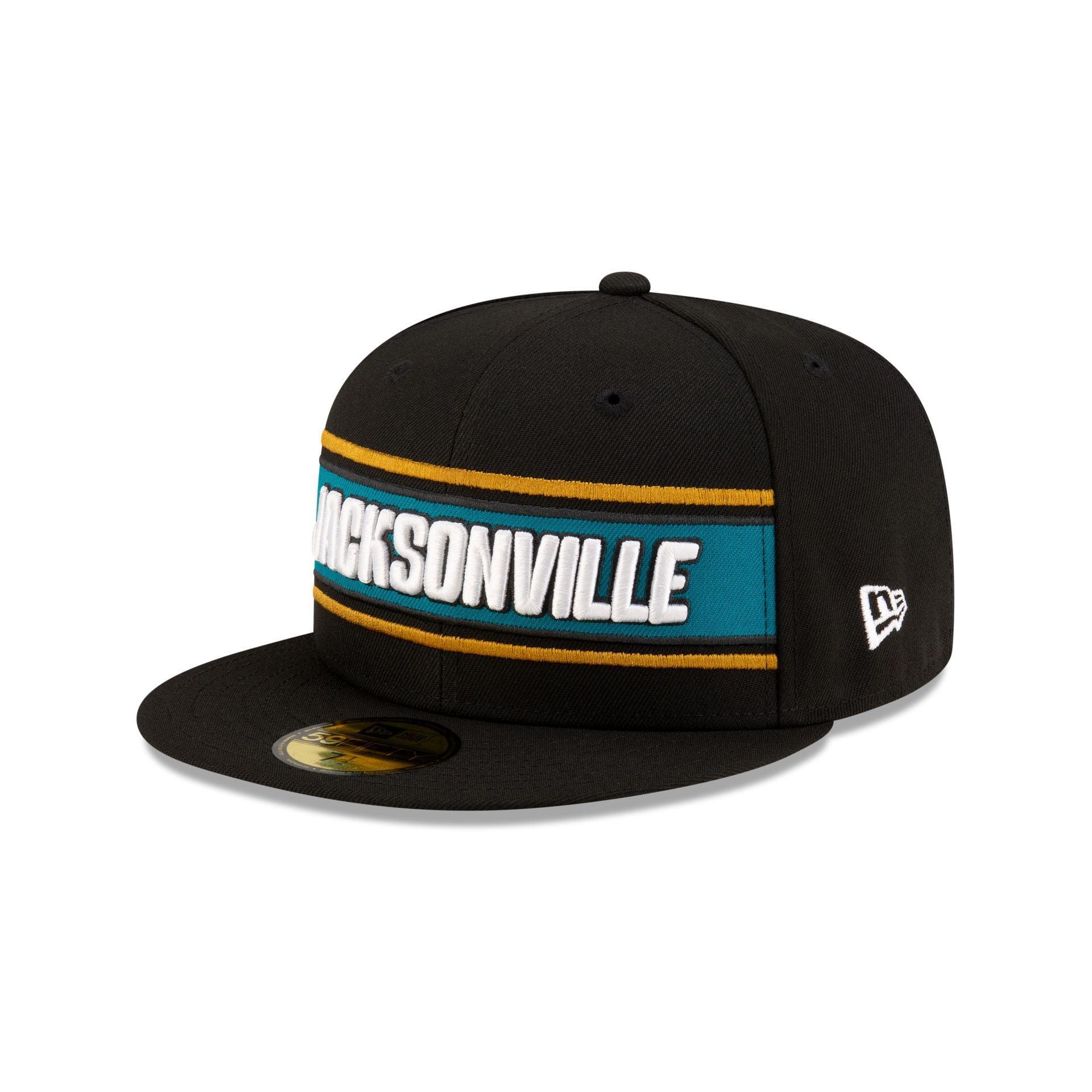 Jacksonville Jaguars 2024 Sideline Black 59FIFTY Fitted Hat Male Product Image