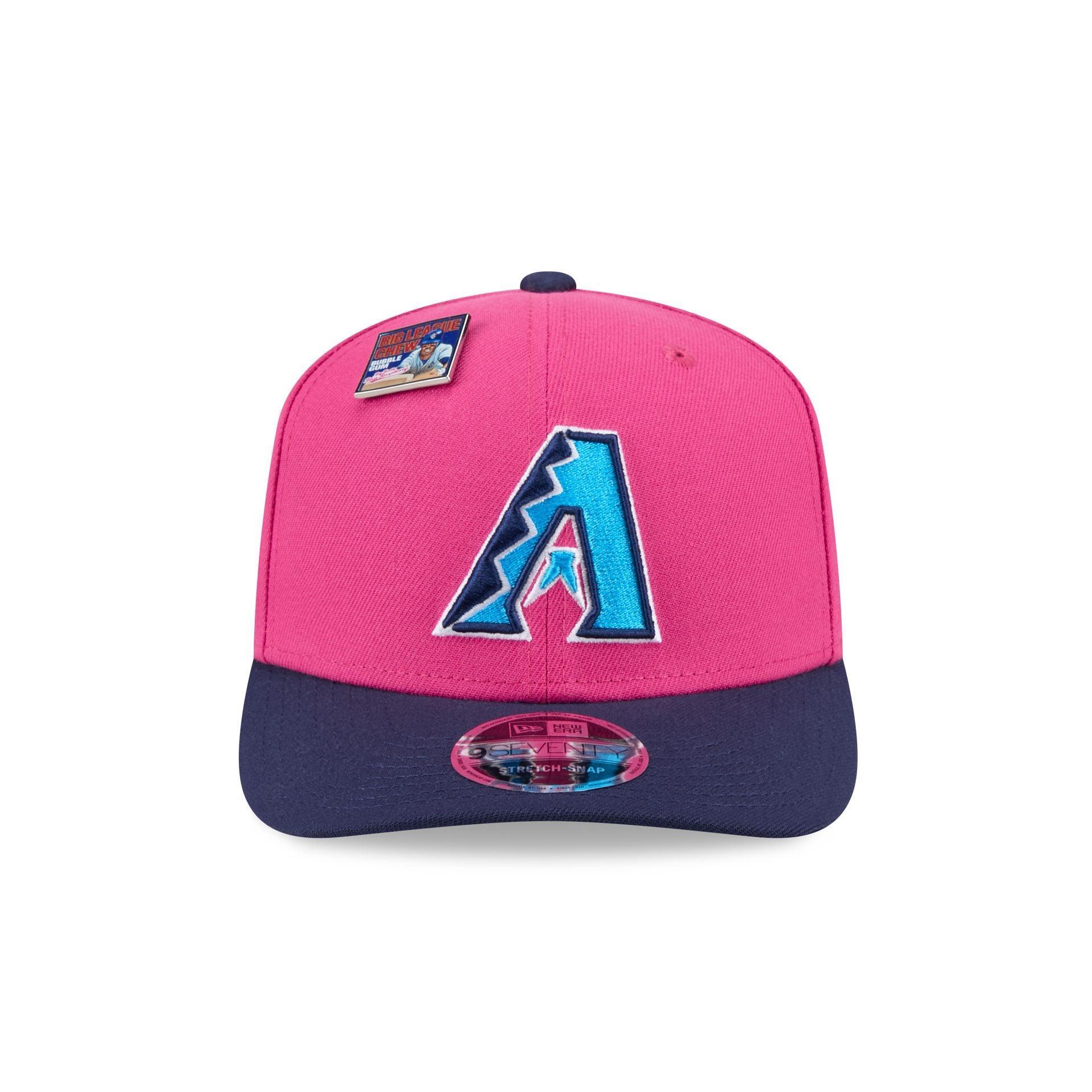 Big League Chew X Arizona Diamondbacks Big Rally Blue Raspberry 9SEVENTY Stretch-Snap Hat Male Product Image