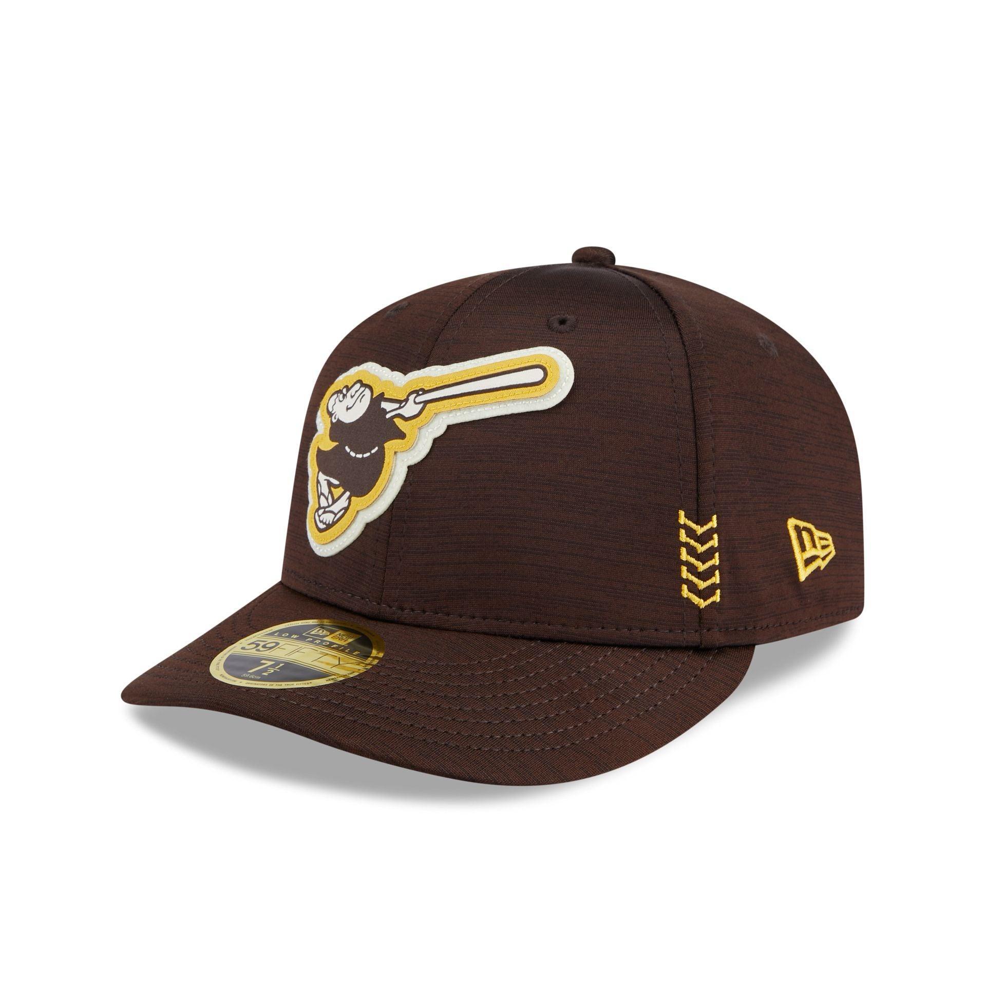 San Diego Padres 2024 Clubhouse Low Profile 59FIFTY Fitted Hat Male Product Image