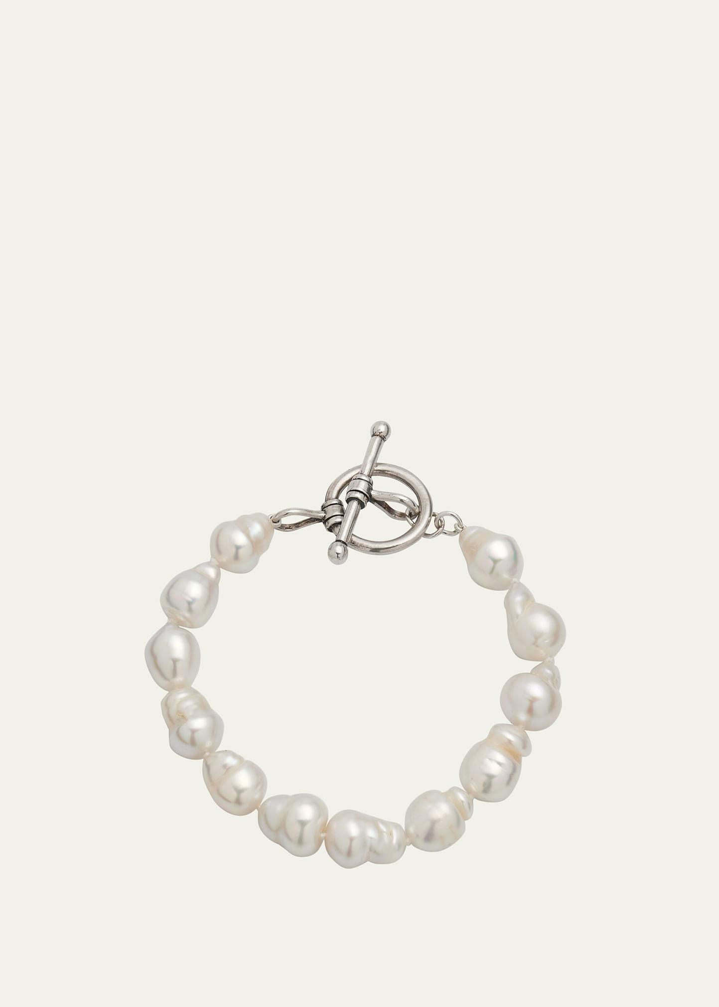 Mens Baroque South Sea Pearl Bracelet Product Image