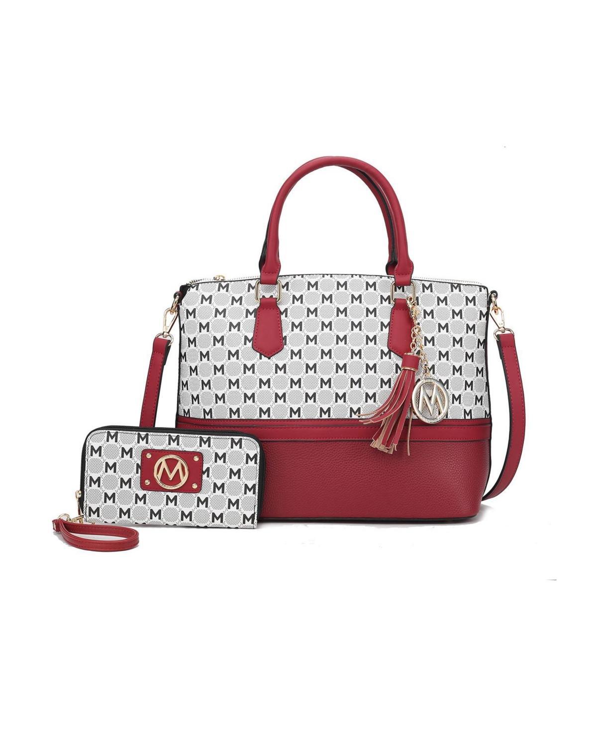 Mkf Collection Saylor M Print Women s Tote Bag with matching Wristlet Wallet by Mia K Product Image