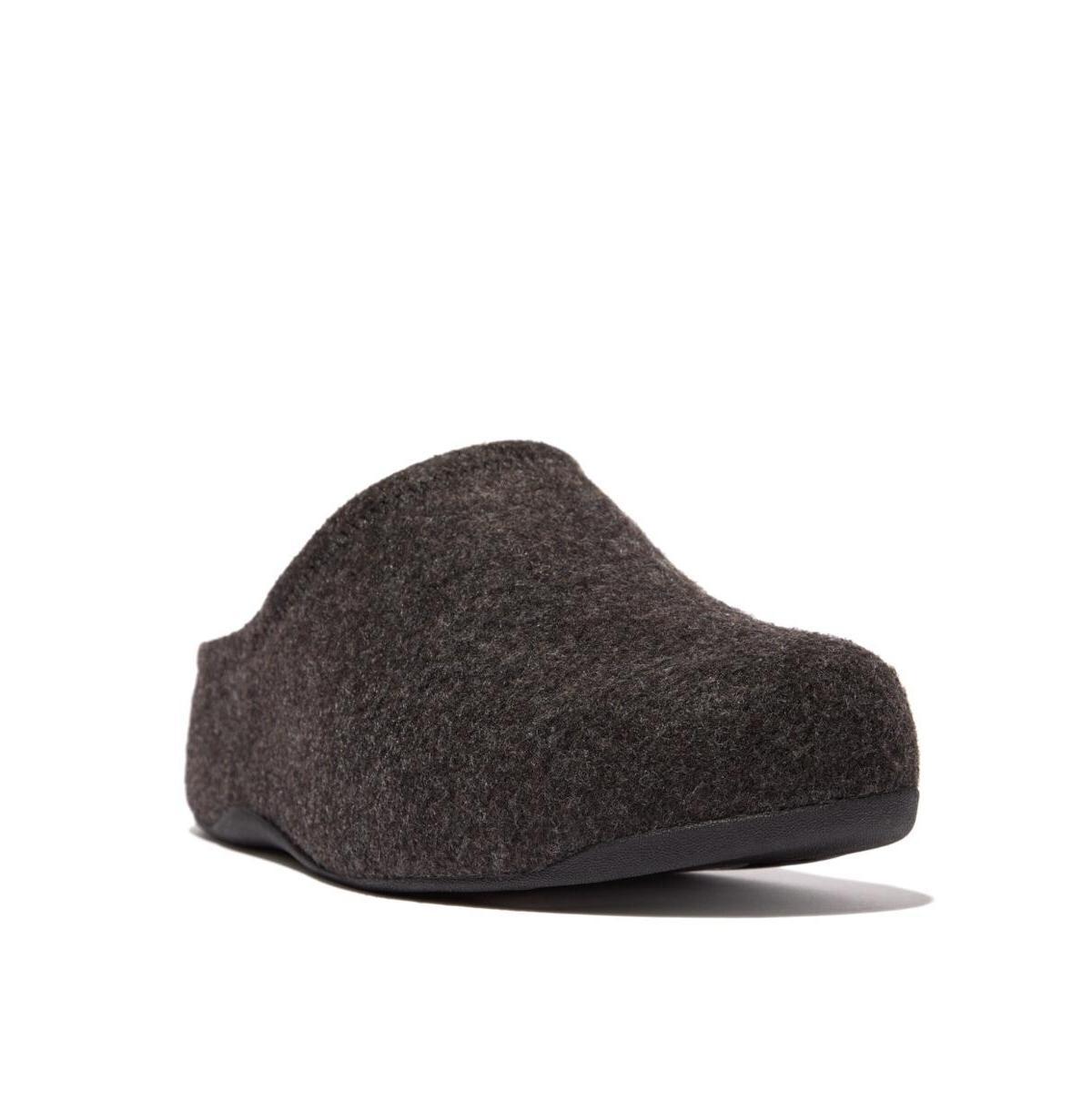 FitFlop Womens Shuv Cushy Felt Clog Slippers Product Image