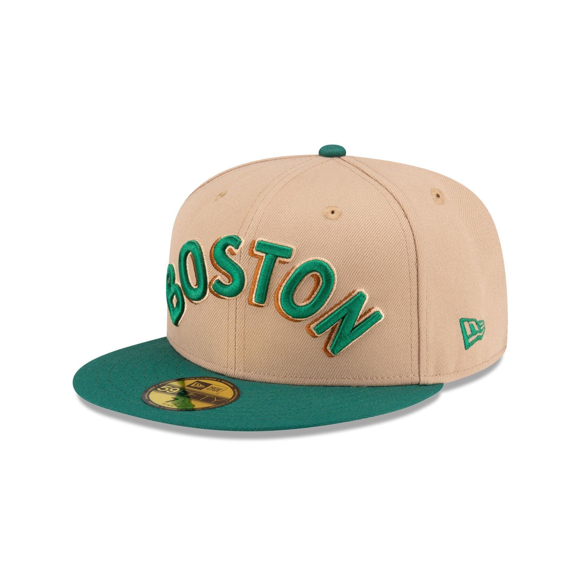 Boston Celtics 2023 City Edition Alt 2 59FIFTY Fitted Hat Male Product Image