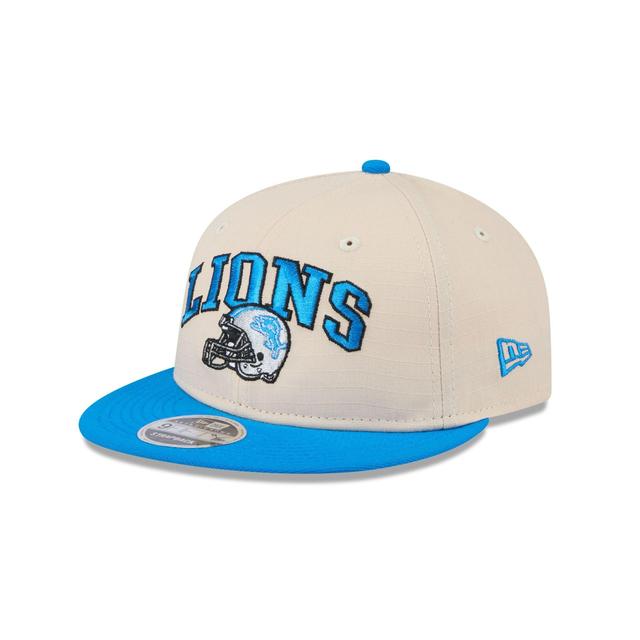 Detroit Lions Historic Helmet Retro Crown 9FIFTY Snapback Hat Male Product Image