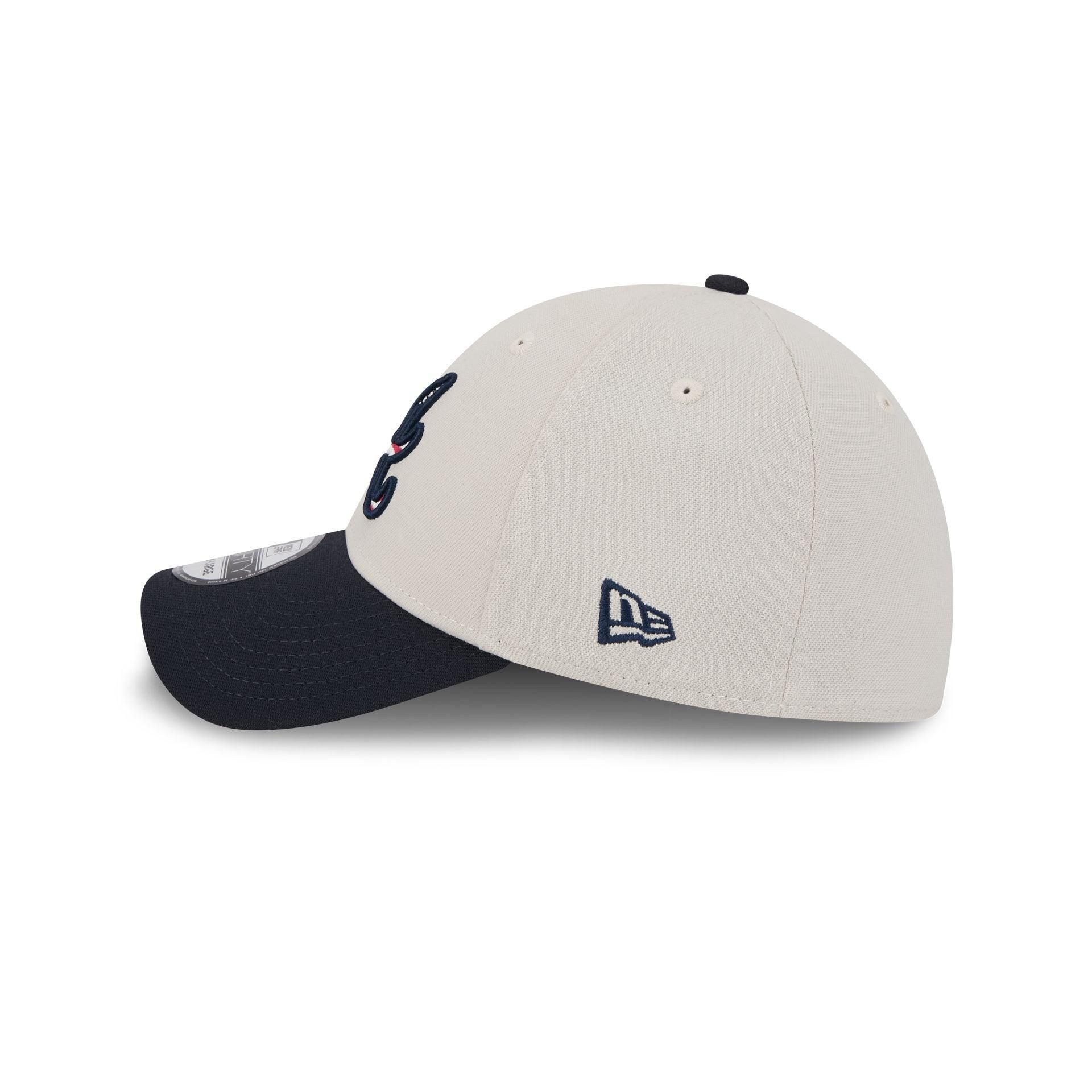 Atlanta Braves Independence Day 2024 39THIRTY Stretch Fit Hat Male Product Image