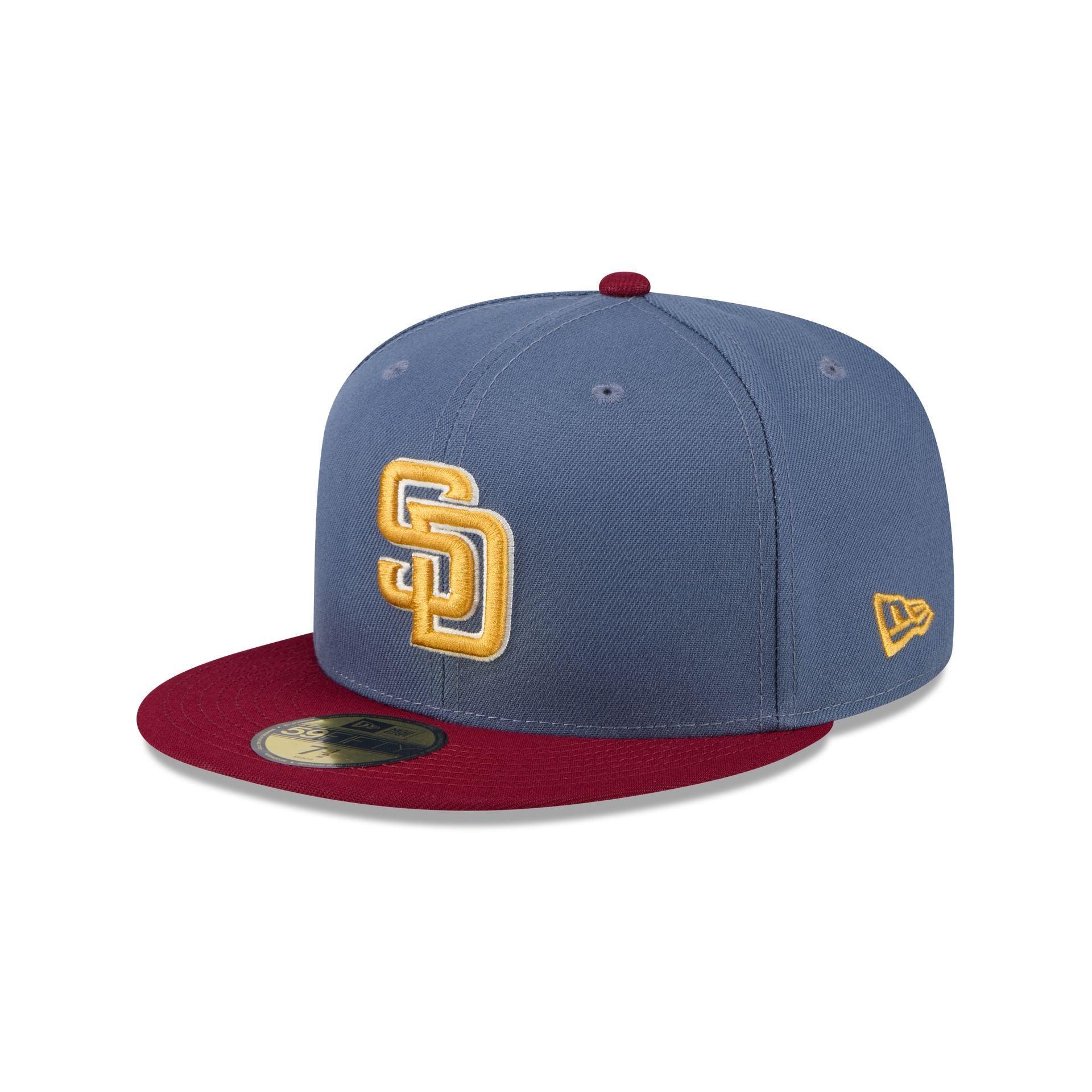 San Diego Padres Deep Blue 59FIFTY Fitted Hat Male Product Image