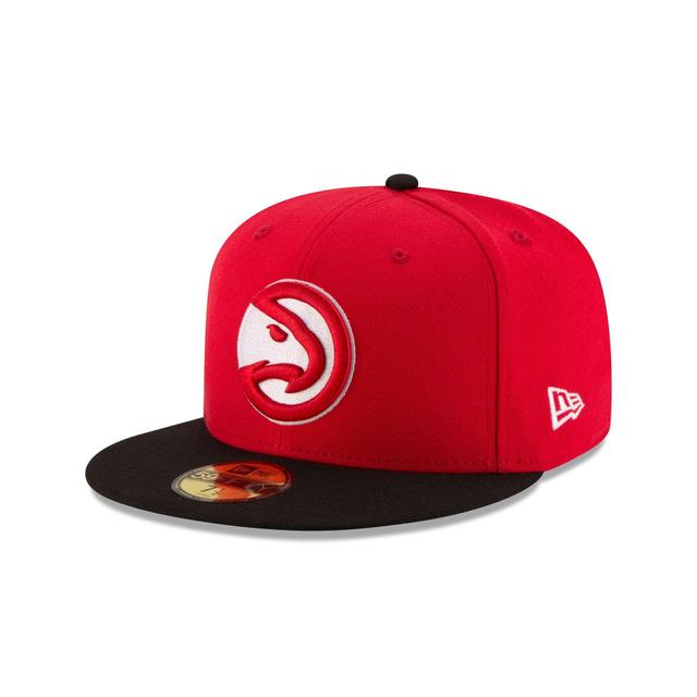 Atlanta Hawks Basic Two Tone 59FIFTY Fitted Hat Male Product Image