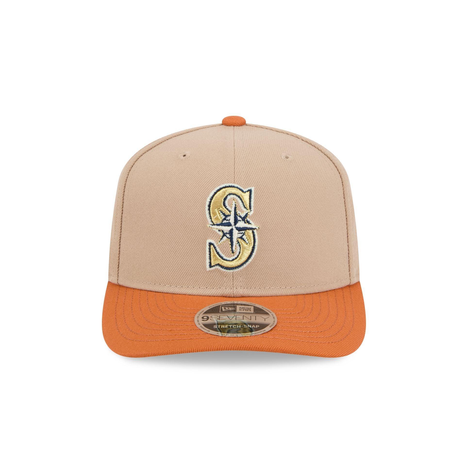 Seattle Mariners Sandy Rust 9SEVENTY Snapback Hat Male Product Image