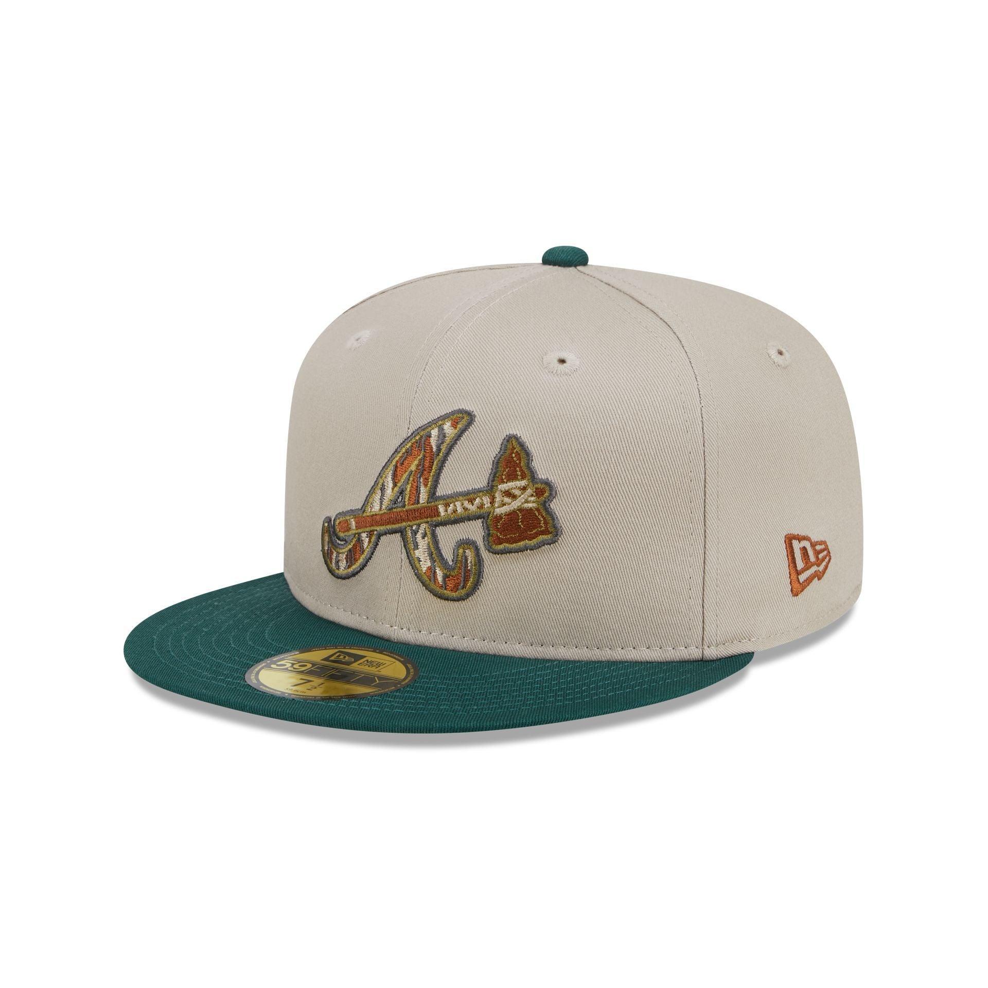 Atlanta Braves Earth Day 59FIFTY Fitted Hat Male Product Image