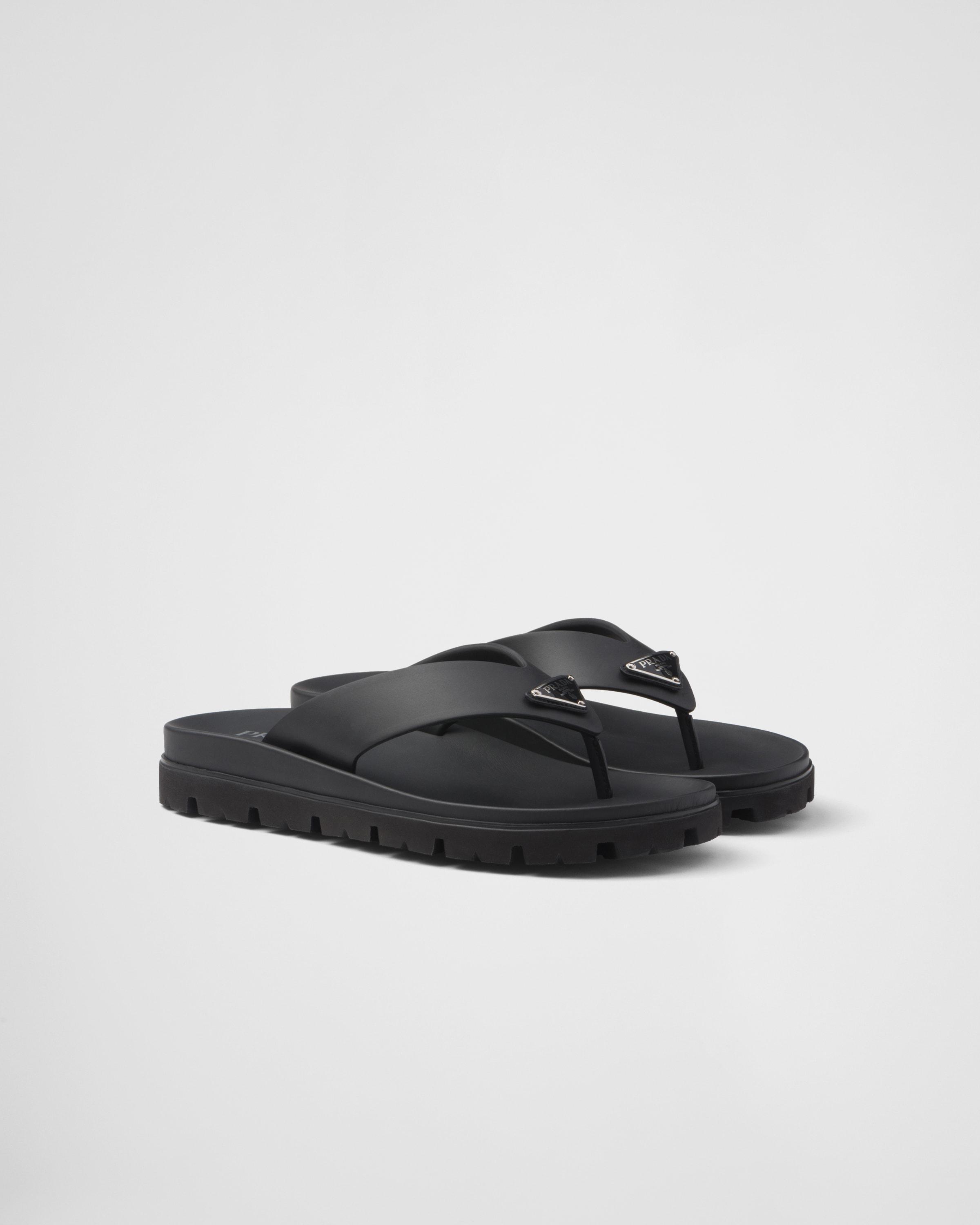 Rubber thong sandals product image