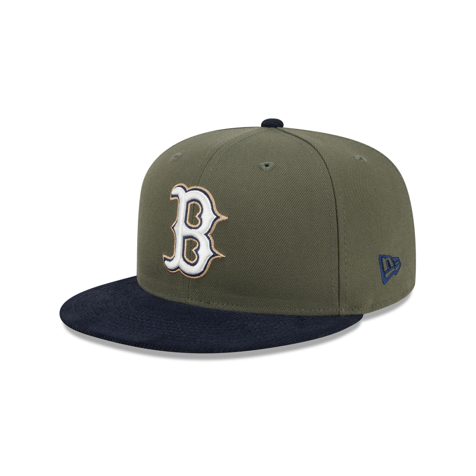 Boston Red Sox Olive Green 59FIFTY Fitted Hat Male Product Image