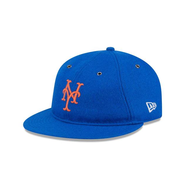 New York Mets Wool Retro Crown 59FIFTY Fitted Hat Male Product Image