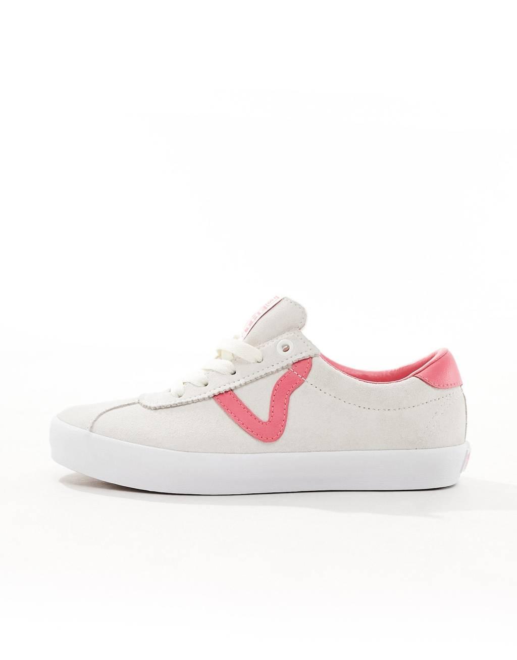 Vans FU Sport Low sneakers in cream and pink Product Image