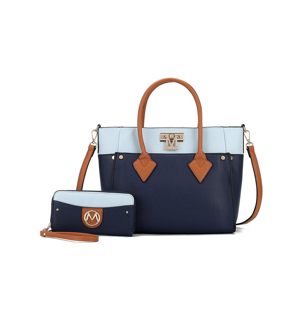 Mkf Collection Brynlee Color-Block Women s Tote Bag by Mia K Product Image