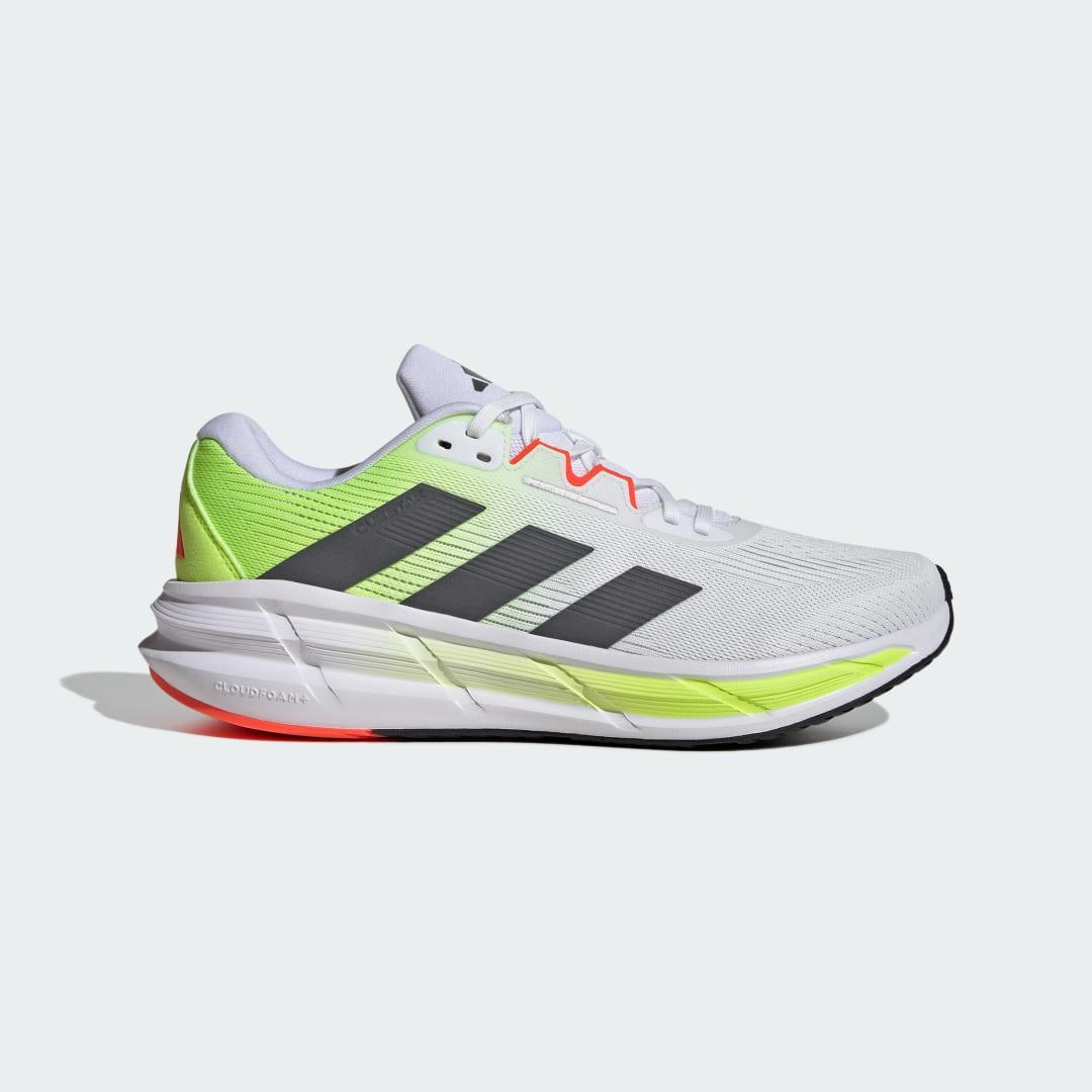 adidas Questar 3 Running Shoes Silver Pebble 11.5 Mens Product Image