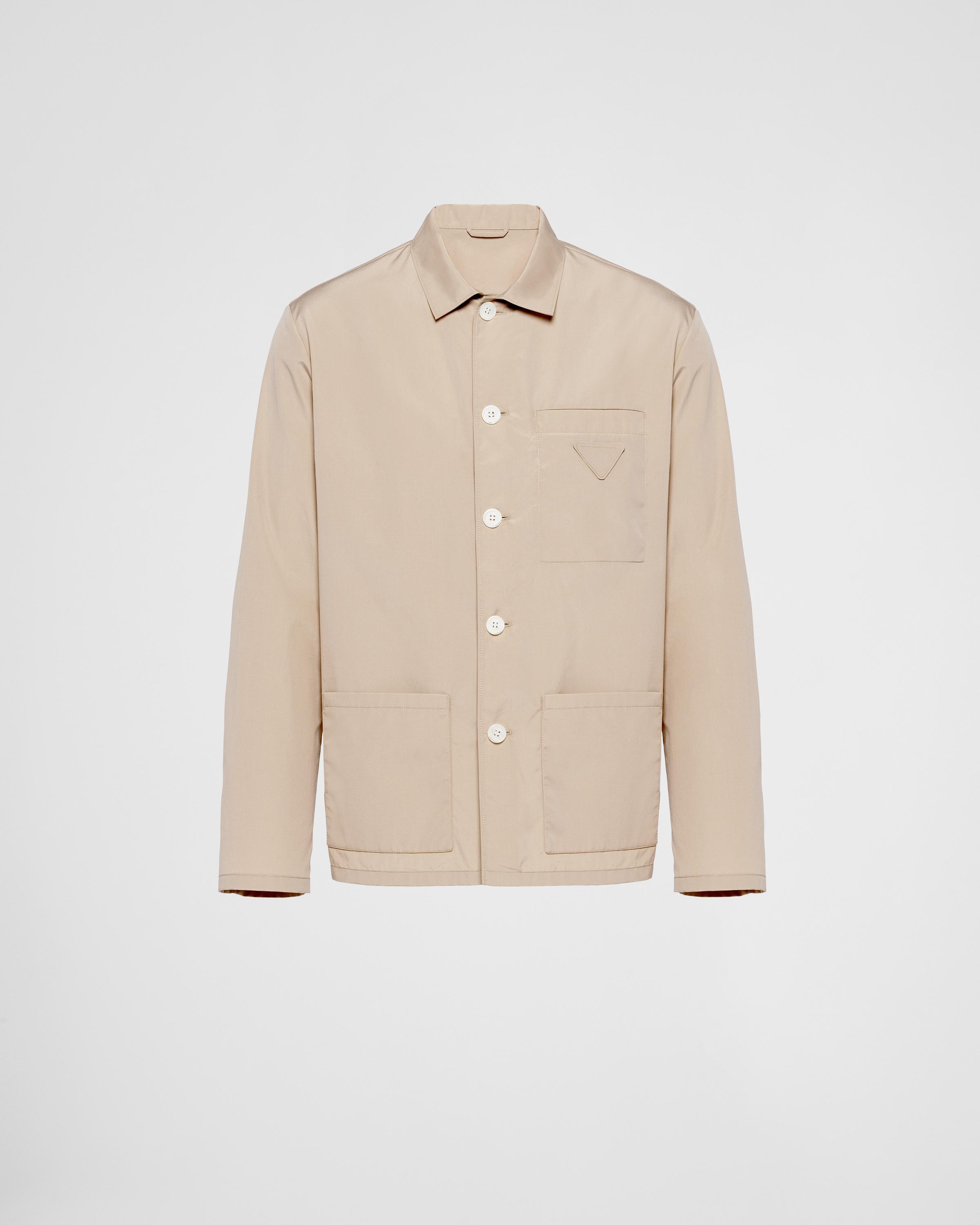 Single-breasted cotton jacket Product Image