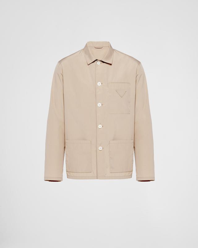 Single-breasted cotton jacket Product Image